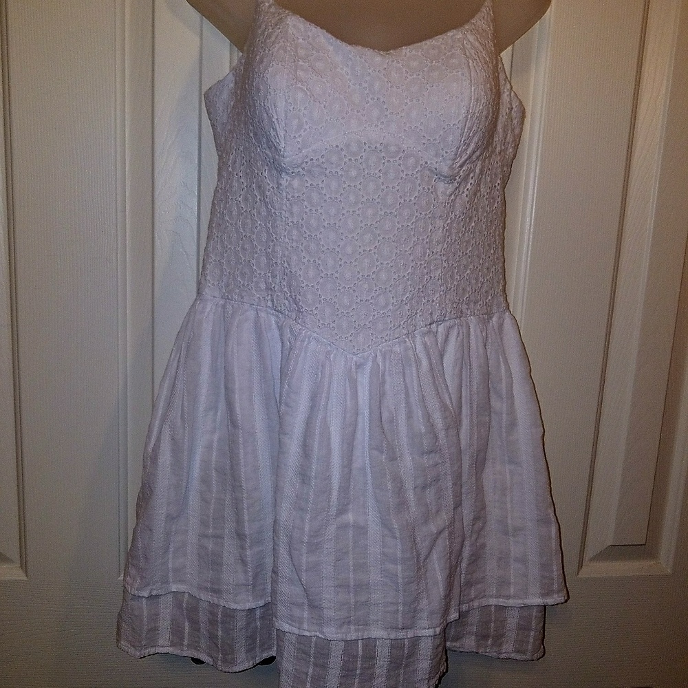 ♡Girls size L white dress